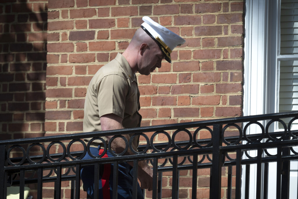 Afghan Baby Adoption Marine
