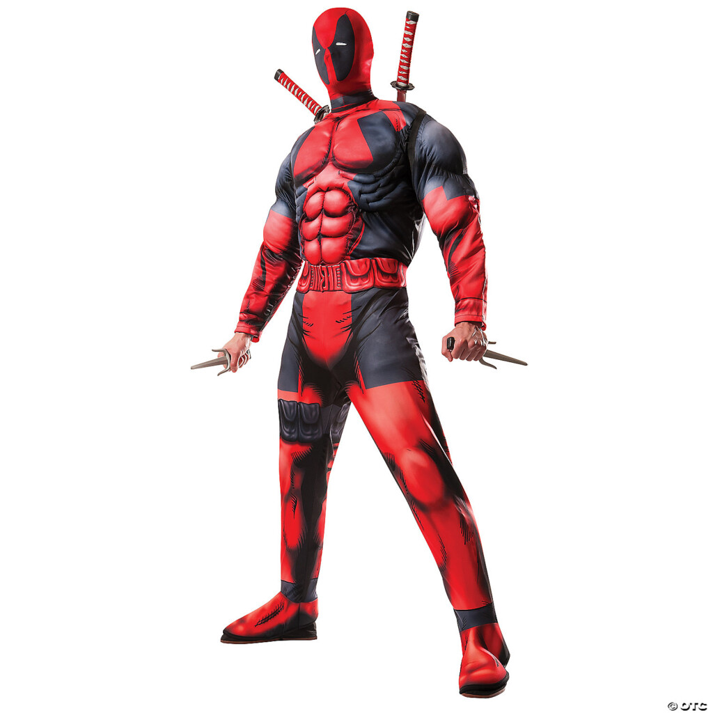 Men's Deluxe Deadpool Costume WCCB Charlotte's CW