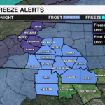 Day 2 Freeze And Frost Alerts