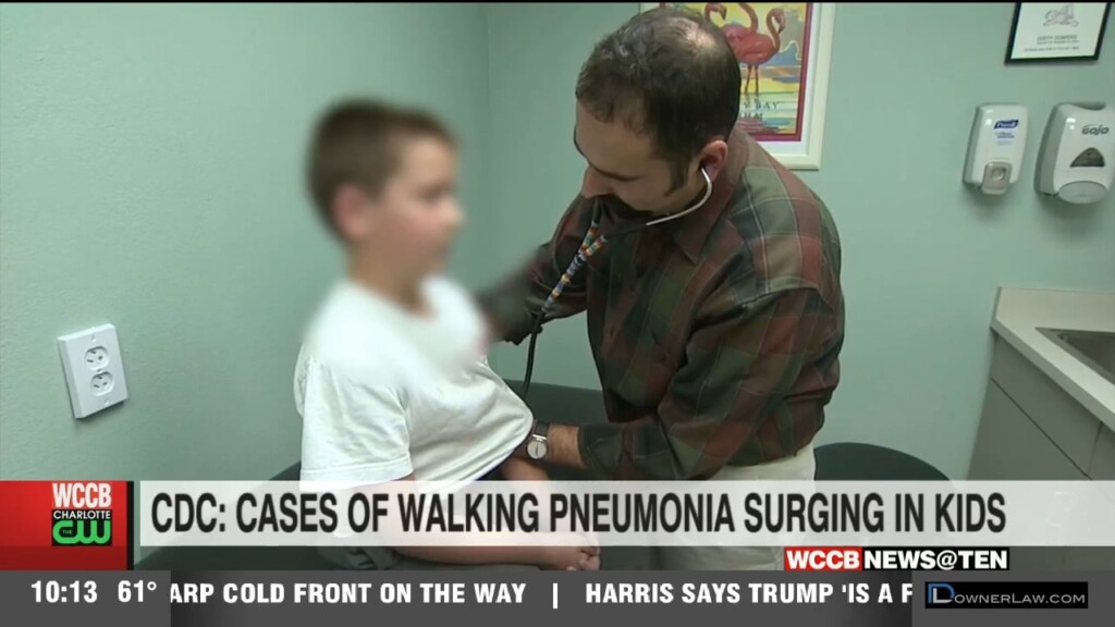 Cdc: Cases Of Walking Pneumonia Surging In Kids