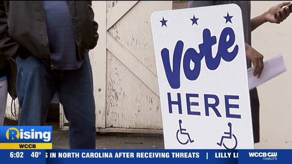 Polls Open For Early Voting In Mecklenburg County