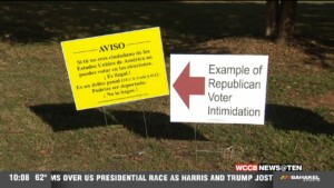 Nc Voter Intimidation