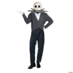 Mens Nightmare Before Christmas Jack Skellington Costume