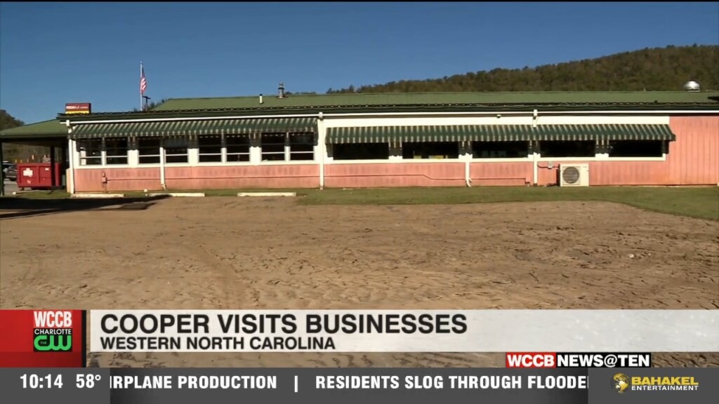 Gov. Cooper Visits Businesses In Western North Carolina