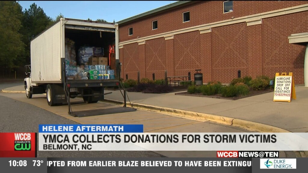 Ymca Collects Donations For Storm Victims