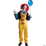 Mens Deluxe Classic Pennywise Costume