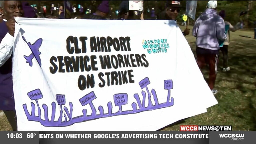 Airport Workers Strike Ahead Of Thanksgiving