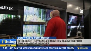 Don't Waste Your Money: Extra Large Televisions Are Popular This Holiday Season