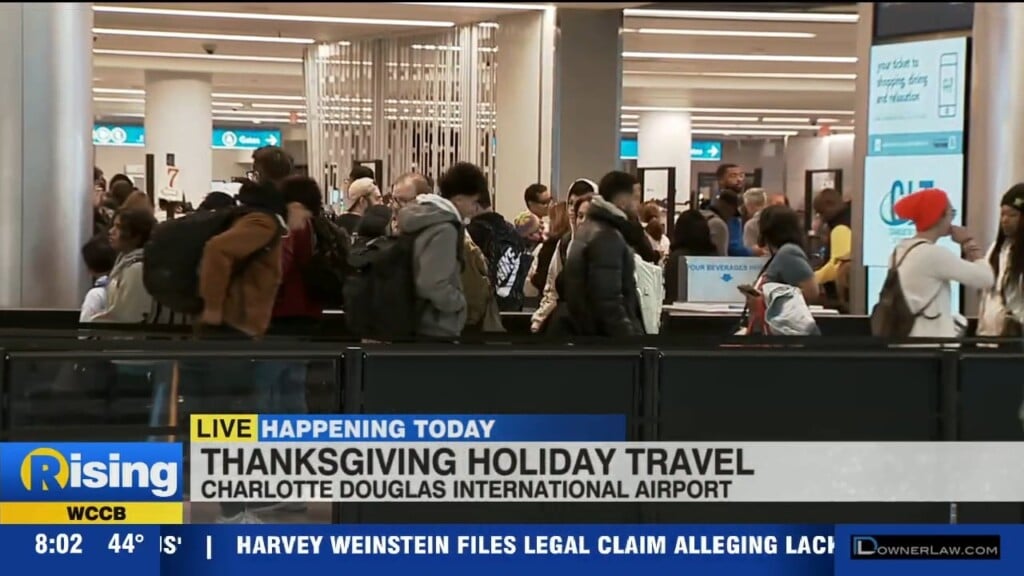 Thanksgiving Travel Season Expected To Be Busiest On Record At Charlotte Douglas