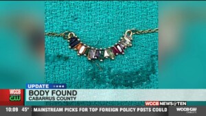 Cabarrus County Sheriff's Office Shares Clues In Hopes Of Identifying Dead Body