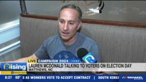 Local Voters Speak With Rising's Lauren Mcdonald At Stacks Kitchen In Matthews