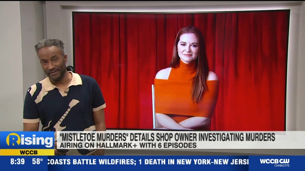Hallmark Airs Holiday Murder Mystery Series Called " Mistletoe Murders"