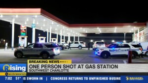 One Person Shot At South Charlotte Gas Station