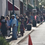 Resident Gather In Morganton