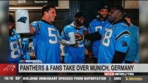 Panthers, Fans Take Over Munich, Germany