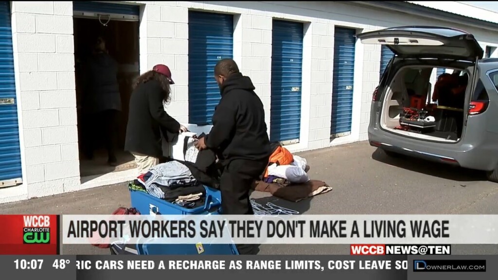 Clt Airport Worker Living In Storage Unit Now Faces Eviction