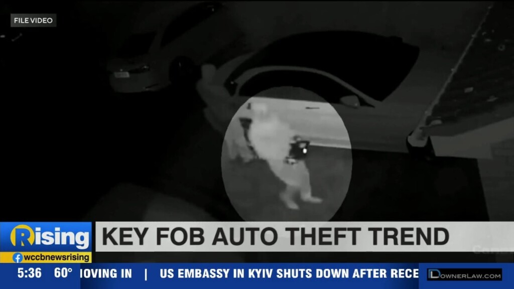 Key Fob Auto Theft Trend On The Rise