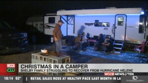Christmas In A Camper Shelby Family Struggling To Recover From Hurricane Helene