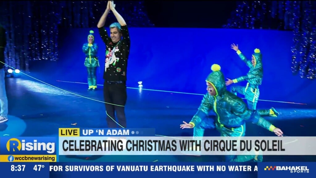 Up 'n Adam: Cirque Du Soleil 'twas The Night Before