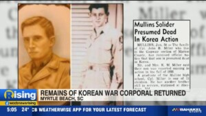 Remains Of Korean War Vet Returned