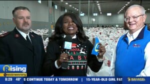 Salvation Army Angel Tree Distribution Day
