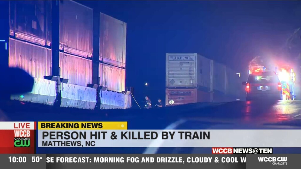 Person Hit, Killed By Train In Matthews