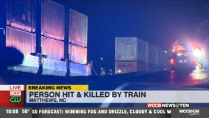 Person Hit, Killed By Train In Matthews