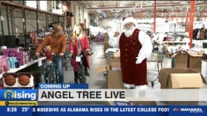 The Rising Team Was In The High Country With The Angel Tree Program To Spread Some Holiday Cheer