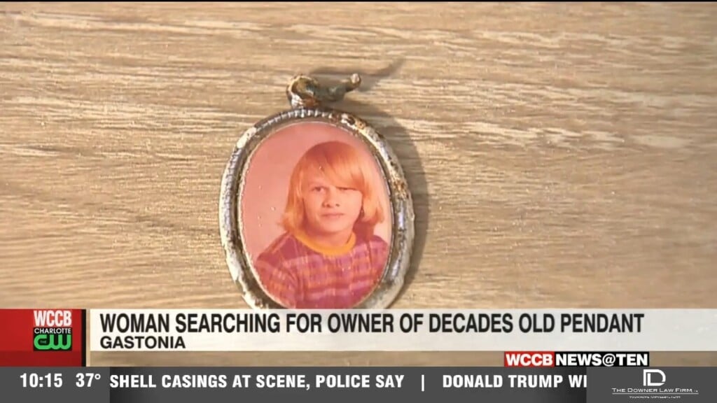 Gastonia Woman Searching For Owner Of Decades Old Pendant Found In Her Home