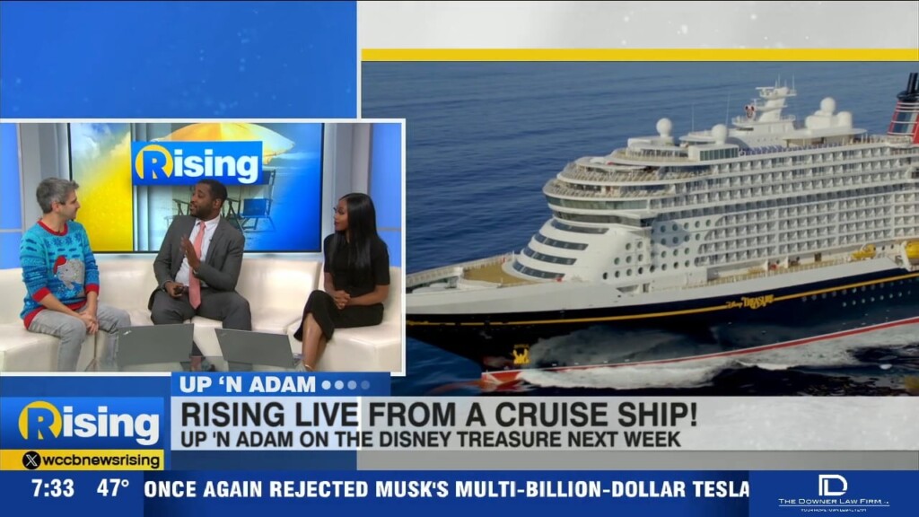 Up 'n Adam To Broadcast Live From New Disney Cruise Ship!