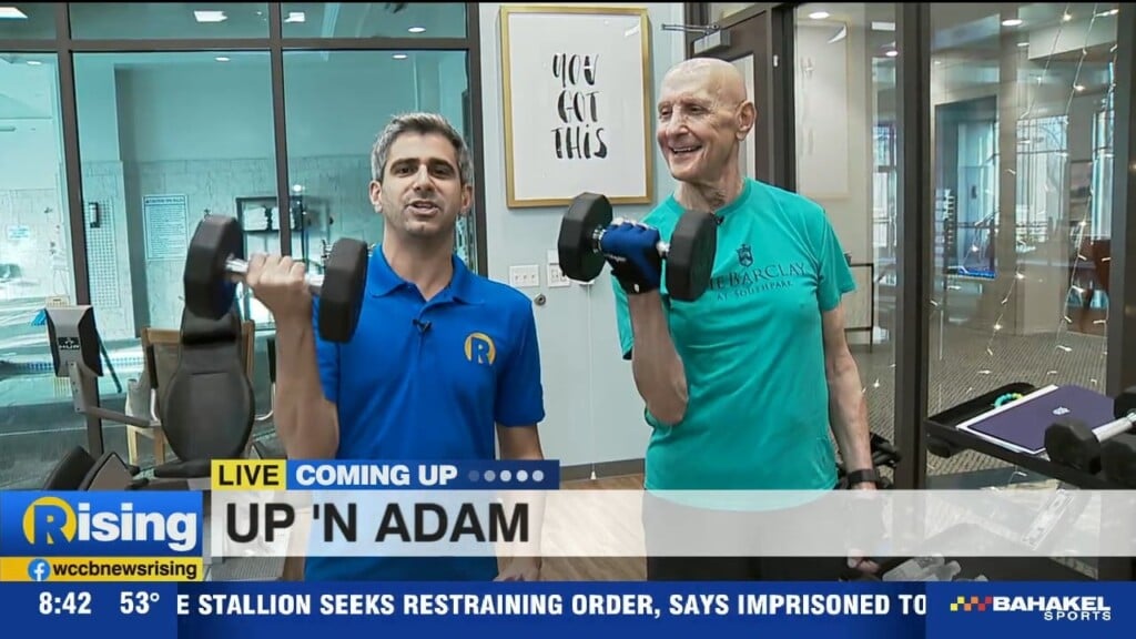 Up 'n Adam: Workout Wednesday At The Barclay At Southpark