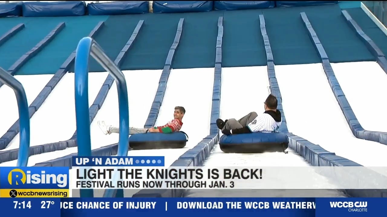 Up 'n Adam: Light the Knights Festival 2024 - WCCB Charlotte
