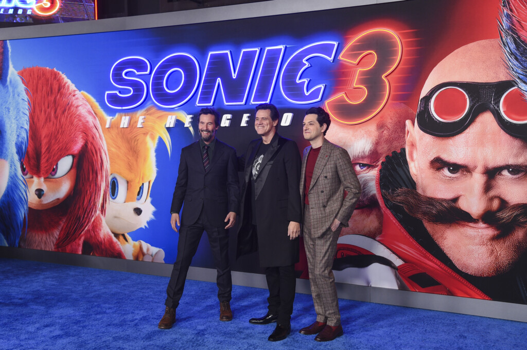 La Premiere Of "sonic The Hedgehog 3"