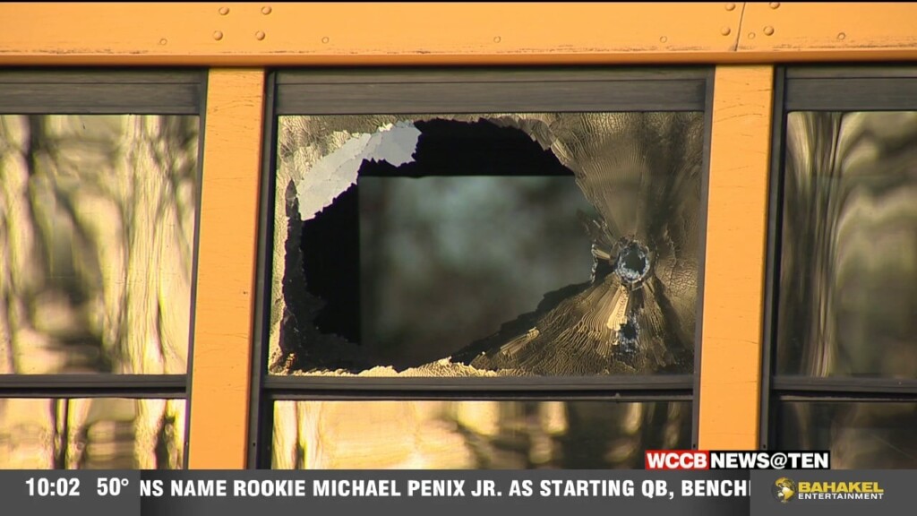 New Video Shows Bullet Hit Cms School Bus With Students Inside