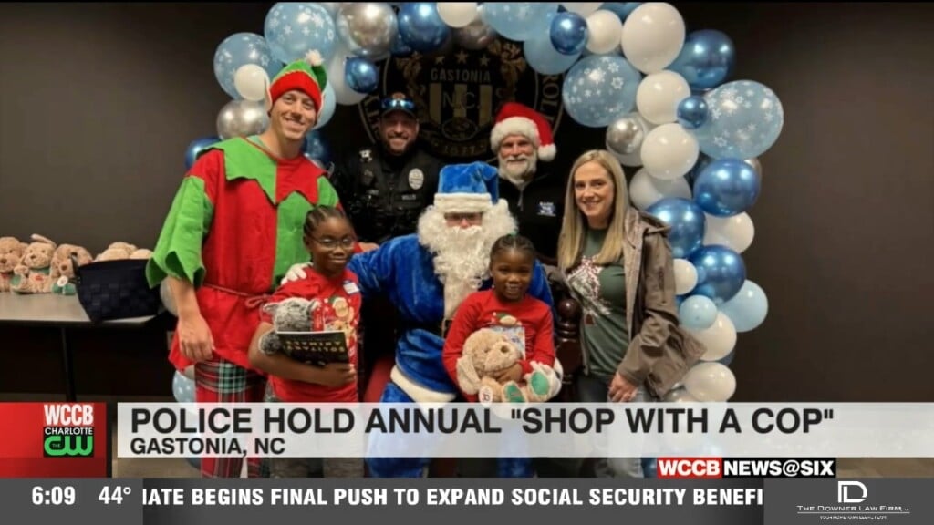 Police Hold Annual “shop With A Cop” In Gastonia
