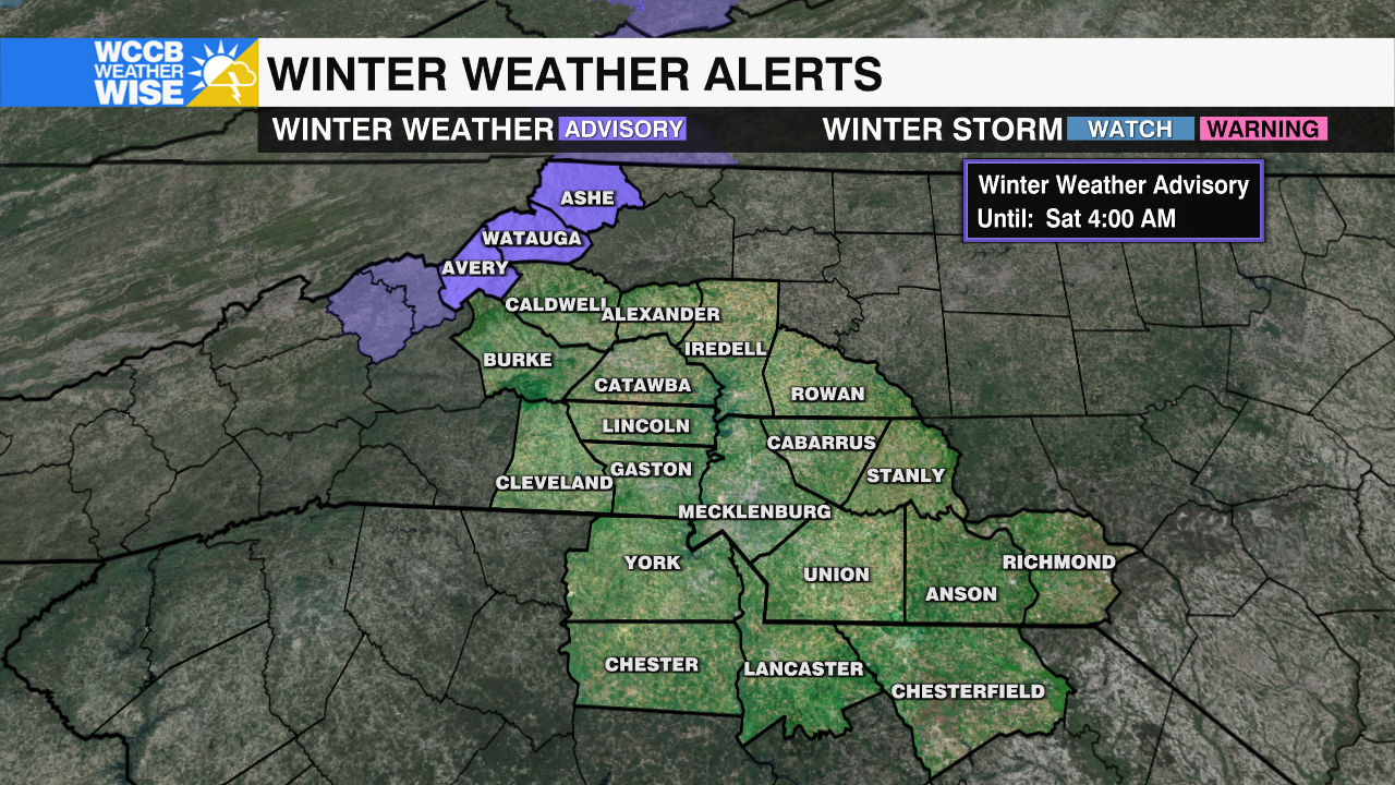 Winter Weather Alerts WCCB Charlotte's CW