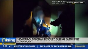 Elderly Woman Rescued In Ca Wildfires