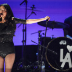 Olivia Rodrigo performs during the FireAid benefit concert on Thursday, Jan. 30, 2025, at Intuit Dome in Inglewood, Calif. (Photo by Jordan Strauss/Invision/AP)