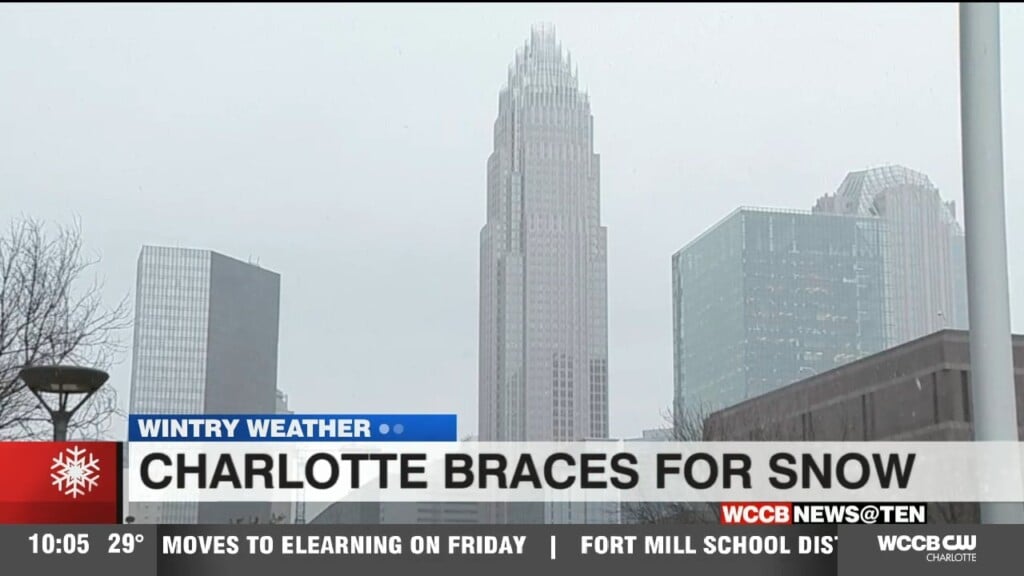 Charlotte Braces For Snow