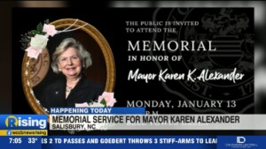 Memorial Service For Salisbury Mayor