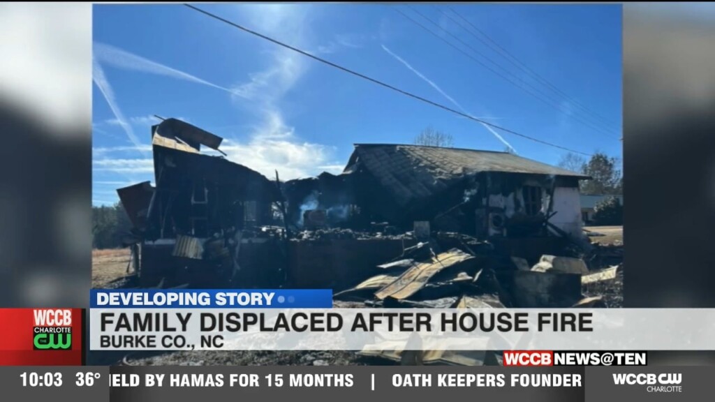 Family Displaced After House Fire In Burke County