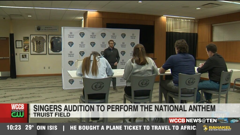 Over 100 Vocalists Audition To Sing National Anthem For Charlotte Knights