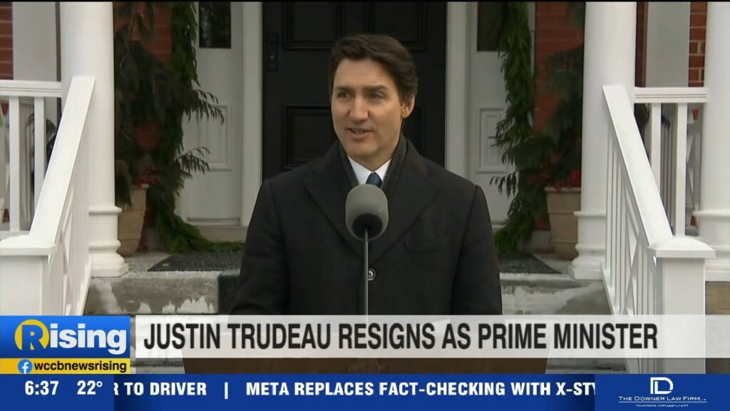 Canadian Pm Justin Trudeau To Step Down