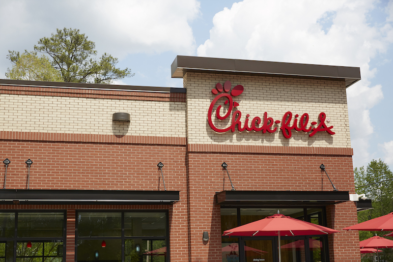 Chick Fil A Restaurant Exterior Main