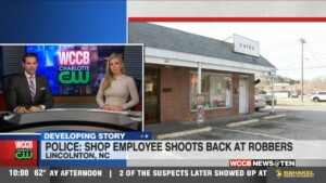 Shop Owner Shoots Back At Robbers