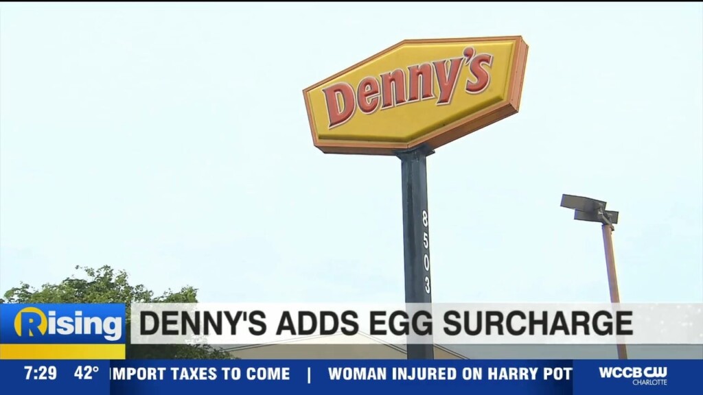 Denny's Adds Egg Surcharge