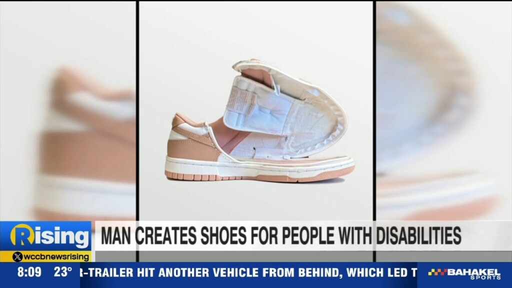 Man Creates Shoes For People With Disabilities