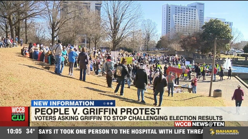 Voters Protest Against Attempt To Throw Out 65,000 Votes In Nc Supreme Court Race