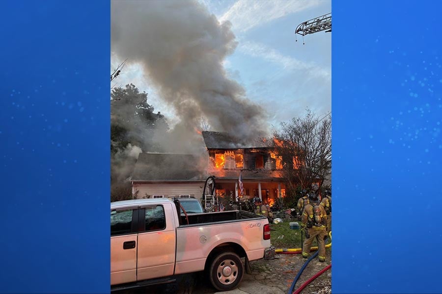 East Charlotte House Fire