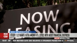 Study: Clt Ranks Fifth Among U.s. Cities With Most Financial Distress